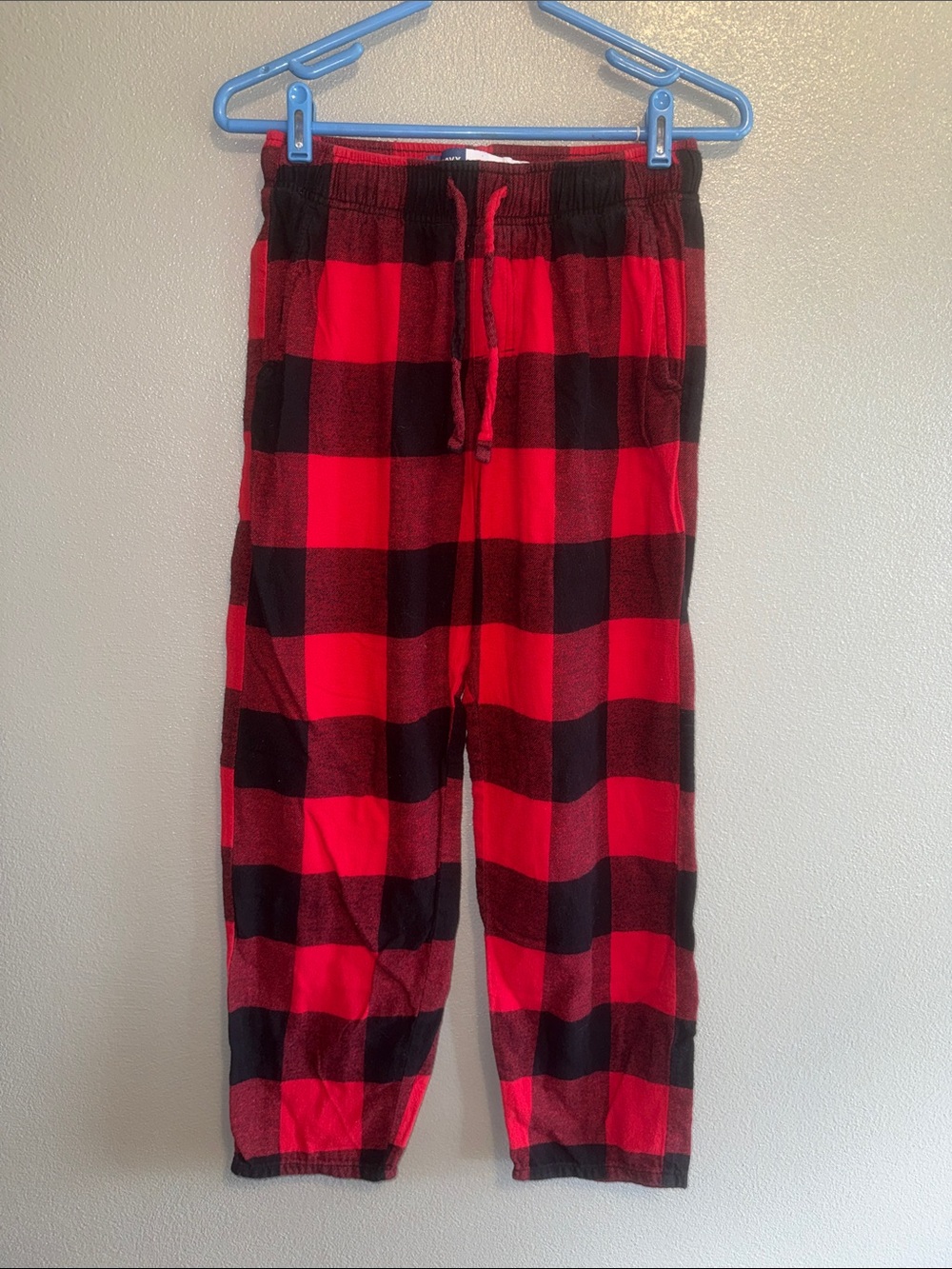 Old Navy Red and Black Buffalo Plaid Pajama Pants